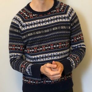 American Eagle Warm Blue Sweater